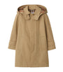 Burberry Kids Cotton Hooded Car Coat (3-12 Years)