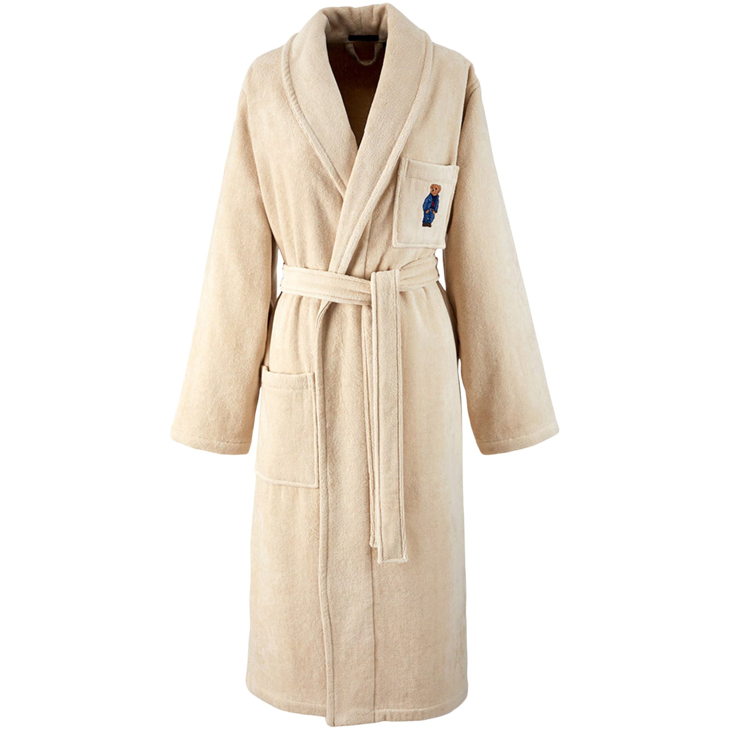 Cotton Denim Bear Bathrobe