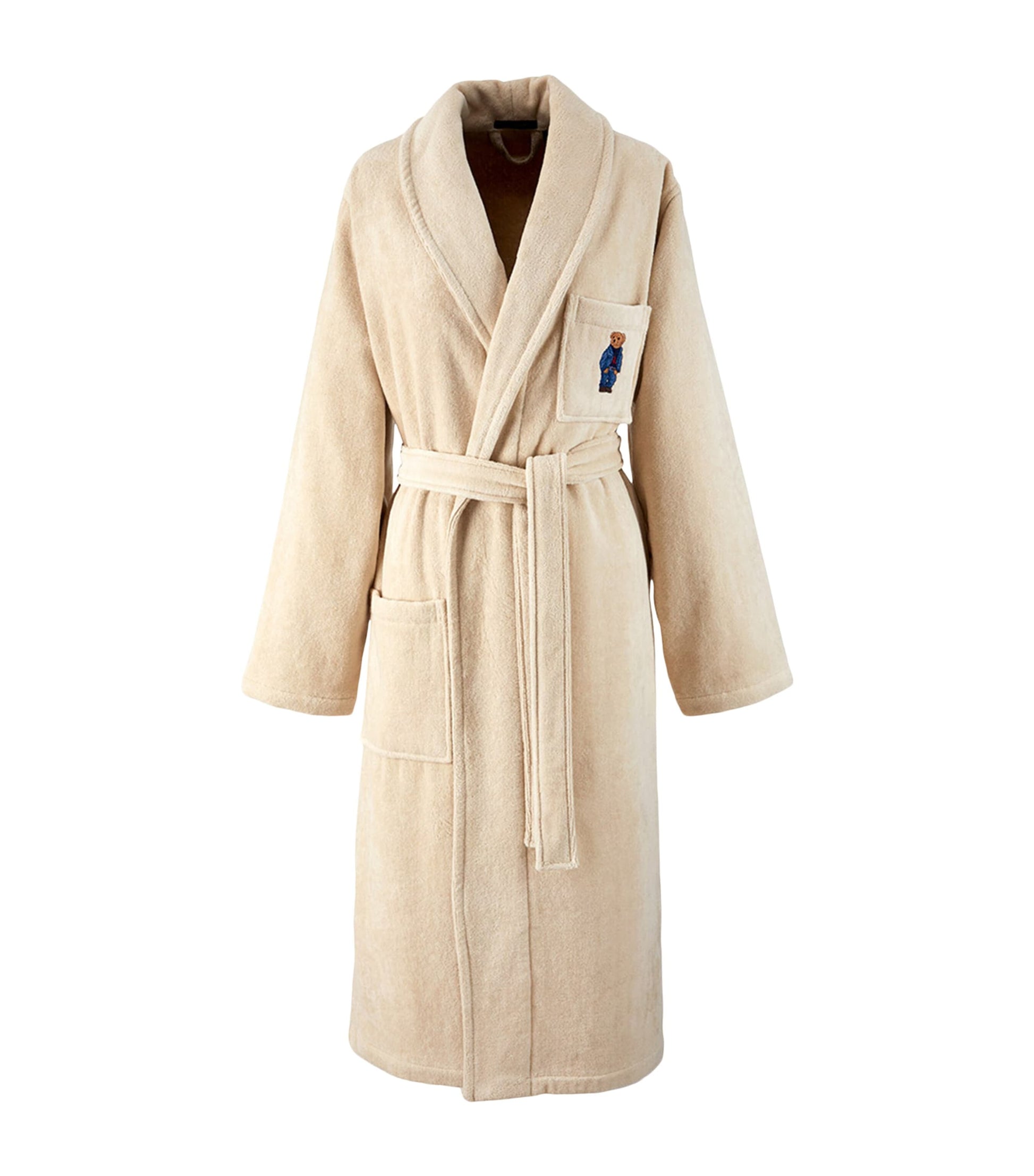 Cotton Denim Bear Bathrobe