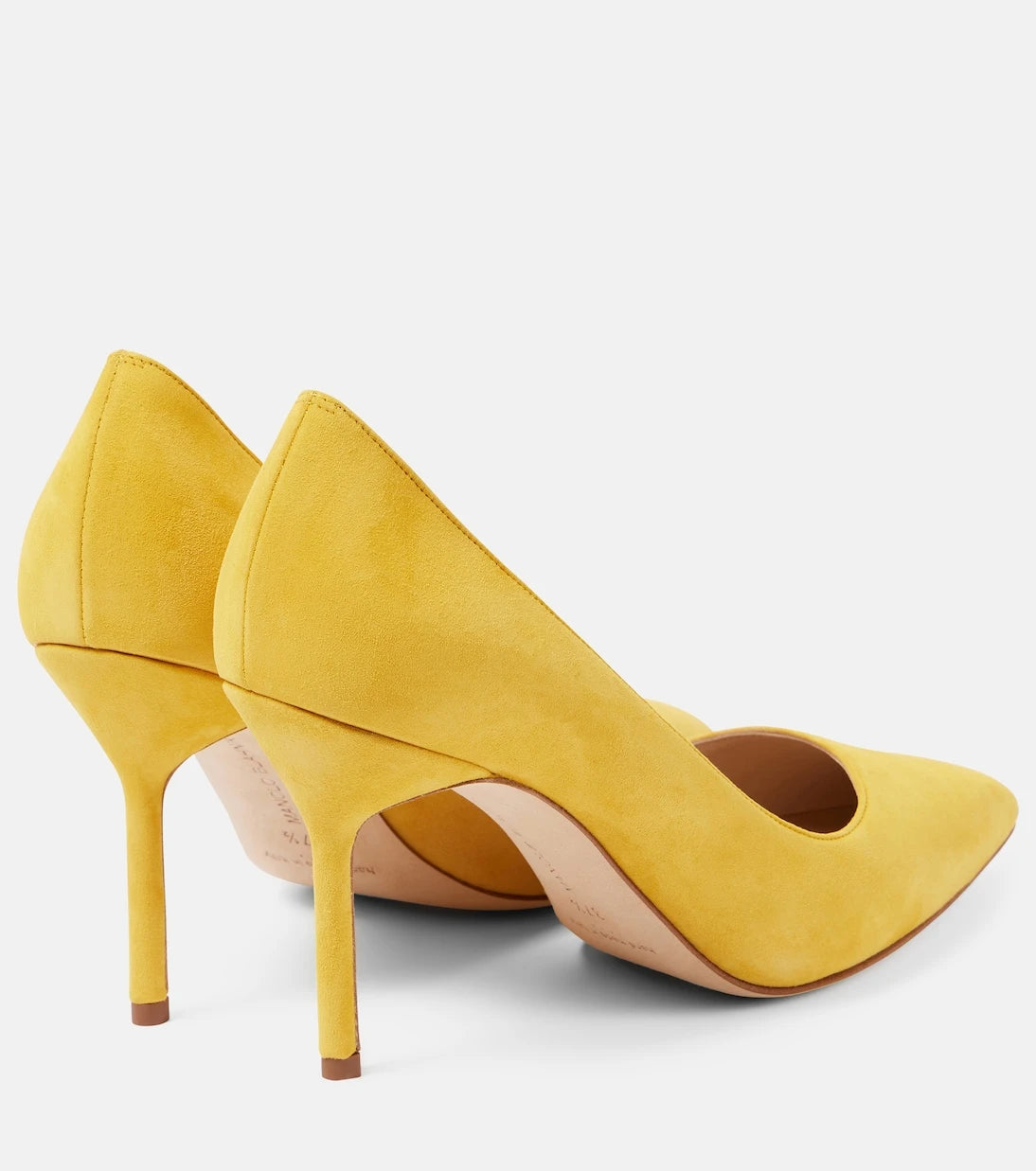 Manolo Blahnik - BB 90 suede pumps