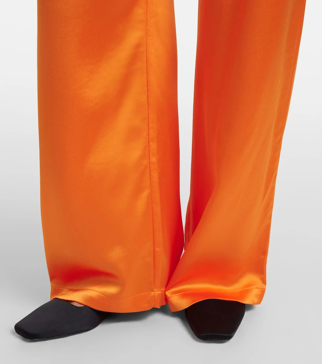 Leset - Barb satin wide-leg pants
