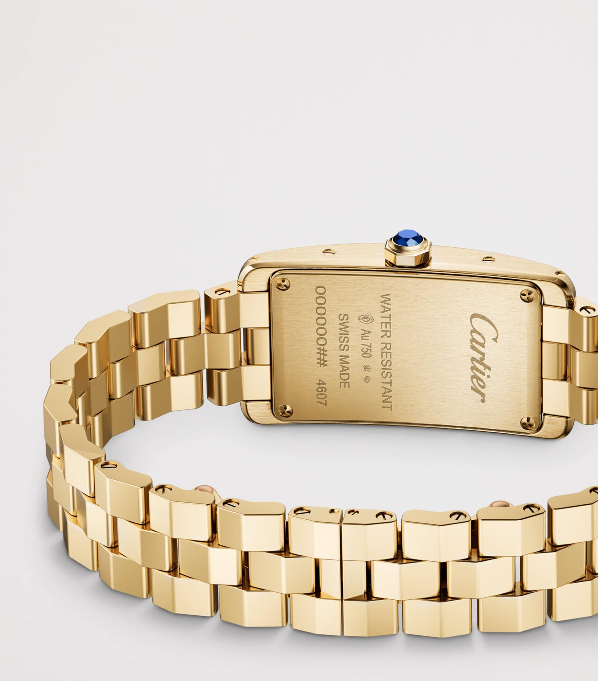 Cartier Small Yellow Gold Tank Américaine Watch 19.4mm