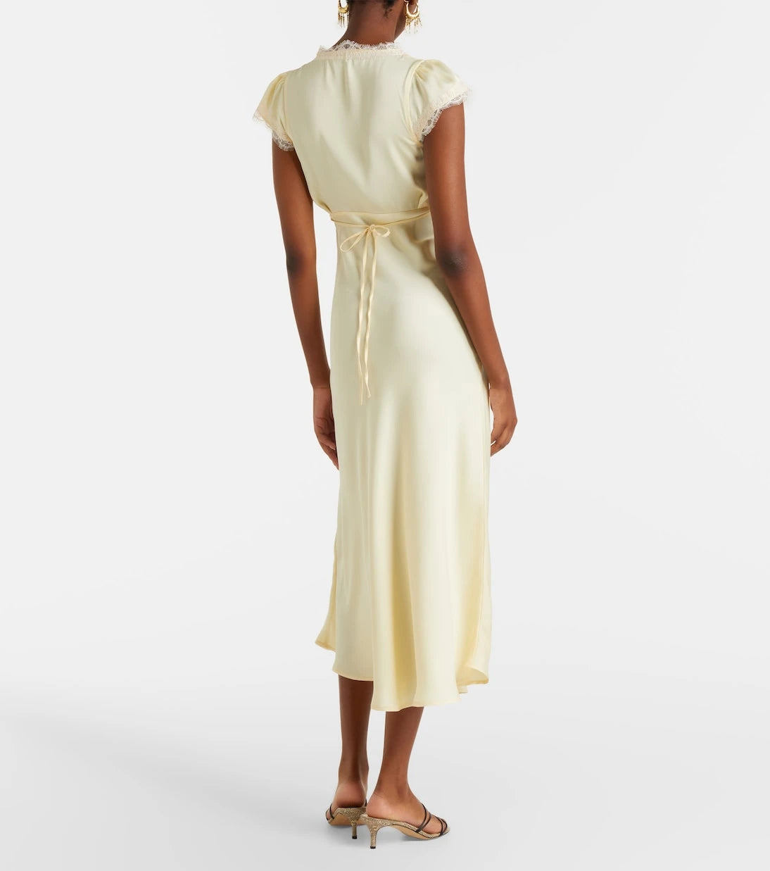Faithfull - Gala shirred midi dress
