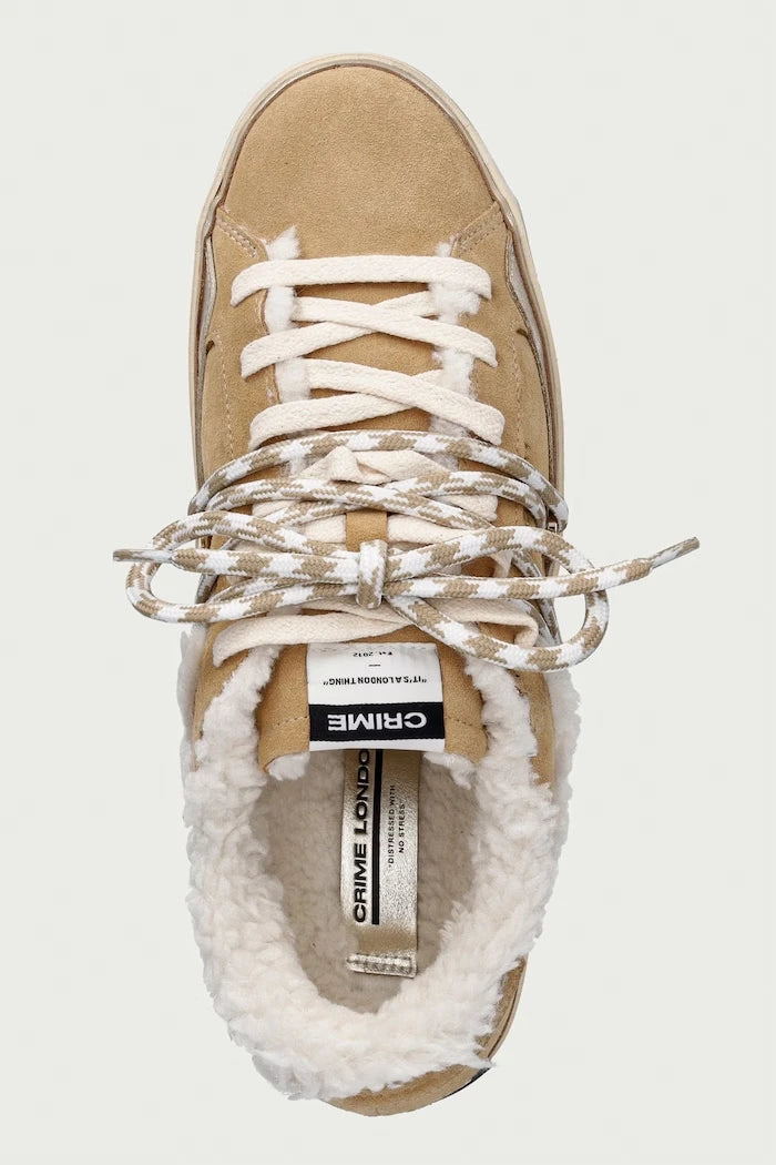 Crime London DISTRESSED süet kadın sneaker