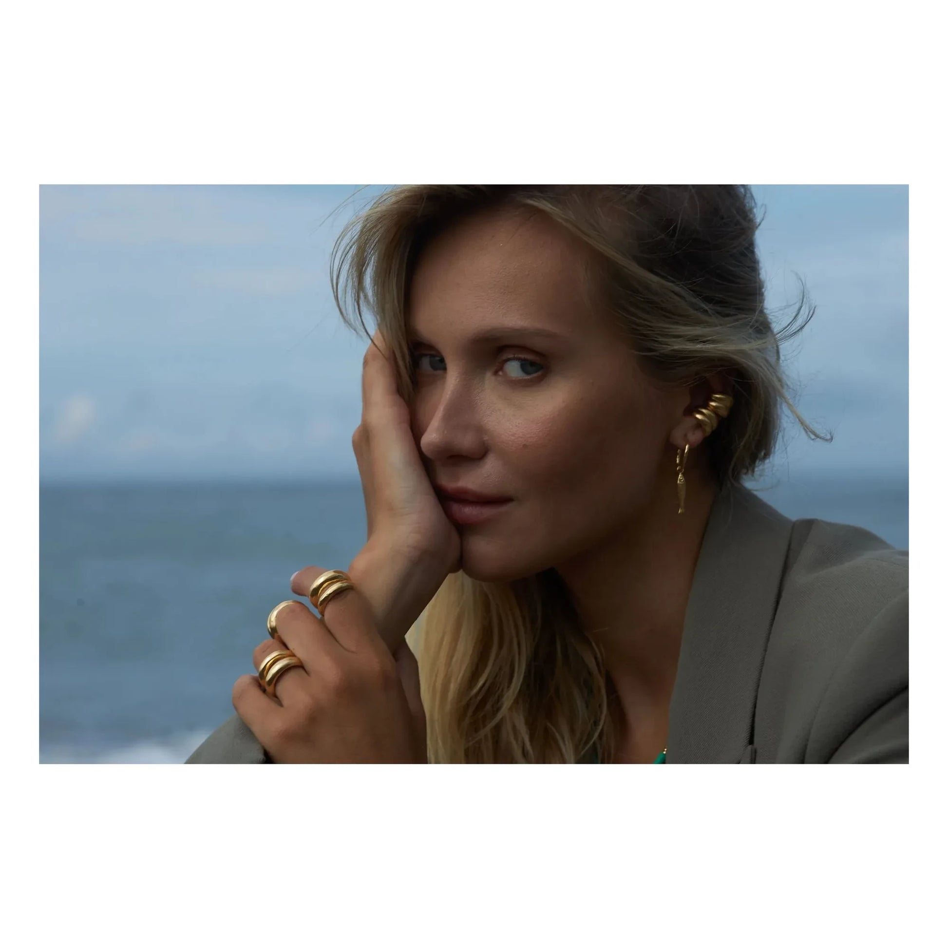 MIMI ET TOI - Riva Earrings | Gold
