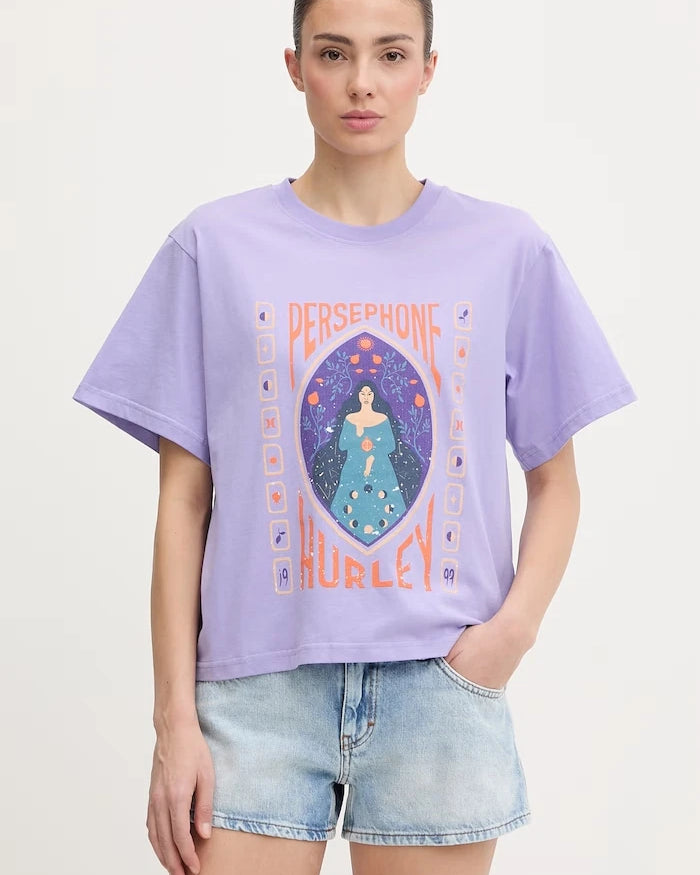 Hurley тениска дамска от памук