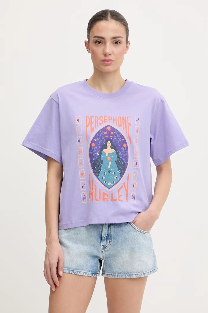 Hurley тениска дамска от памук