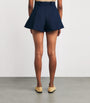 Tailored Pleated Shorts NAVY BLUE