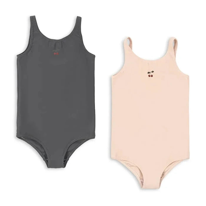 Konges Sløjd Çocuklar İçin Tek Parça Mayo 2 PACK MARVA SWIMSUIT