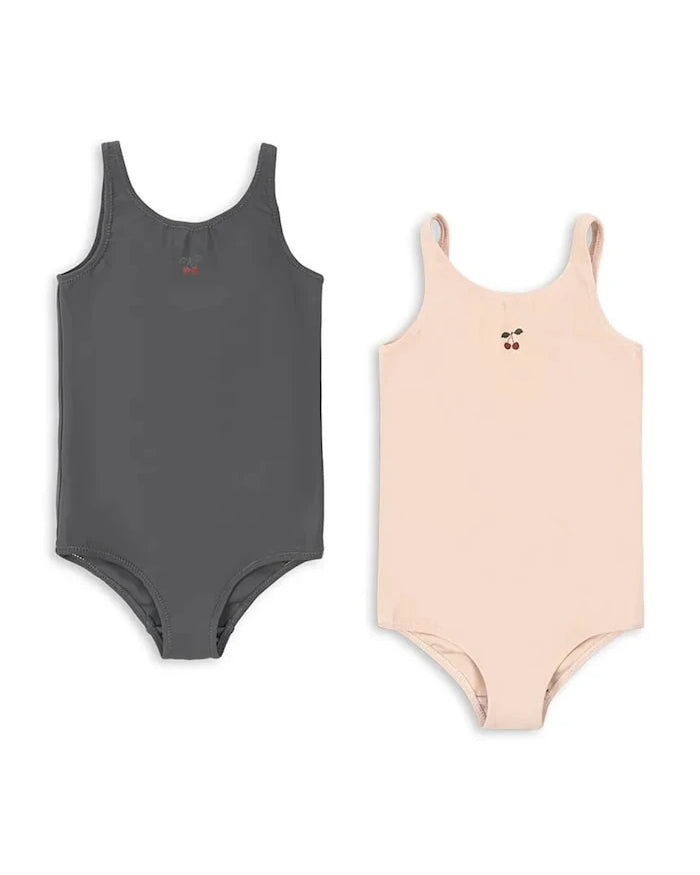 Konges Sløjd Çocuklar İçin Tek Parça Mayo 2 PACK MARVA SWIMSUIT