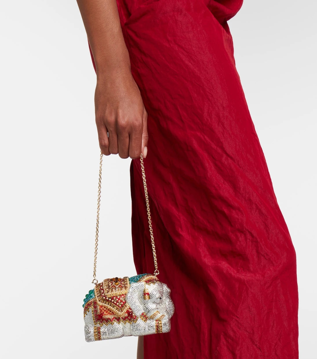 Judith Leiber Couture - Elephant Small embellished clutch