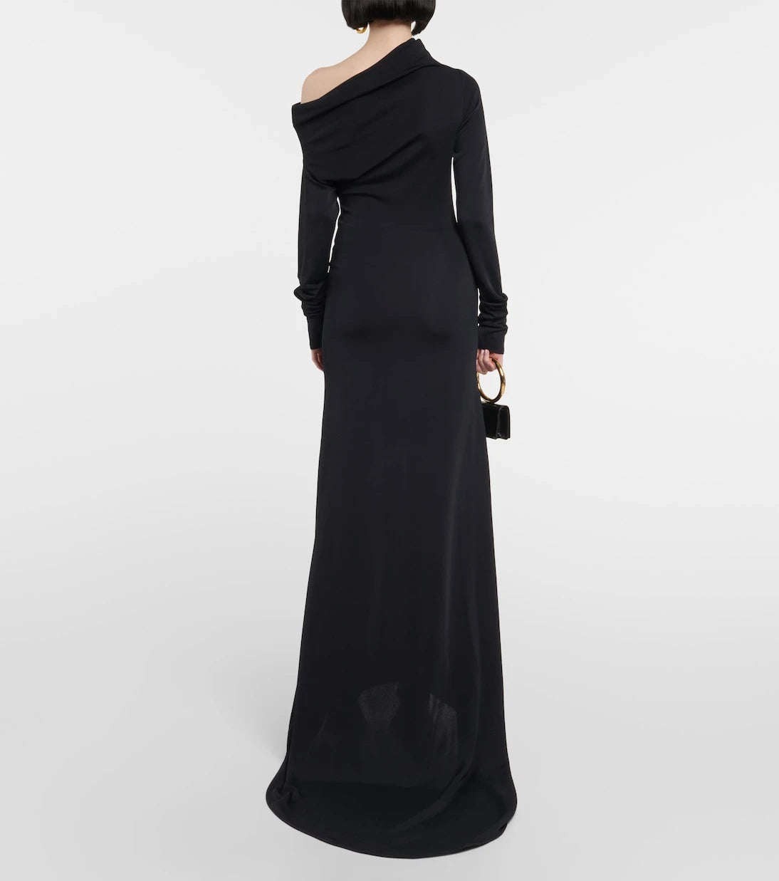 Ferragamo - One-shoulder jersey gown