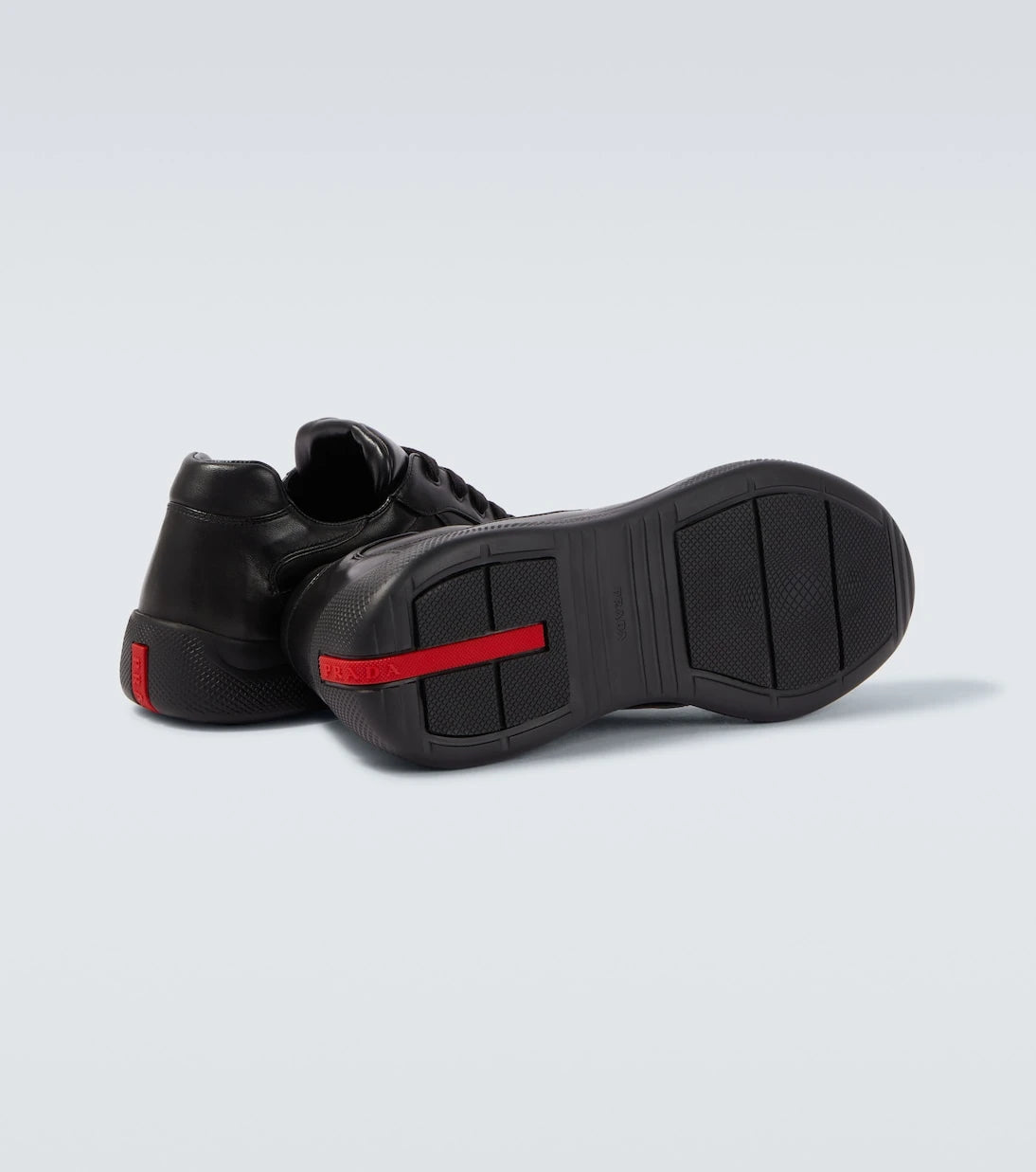 Prada - Prada America's Cup leather sneakers