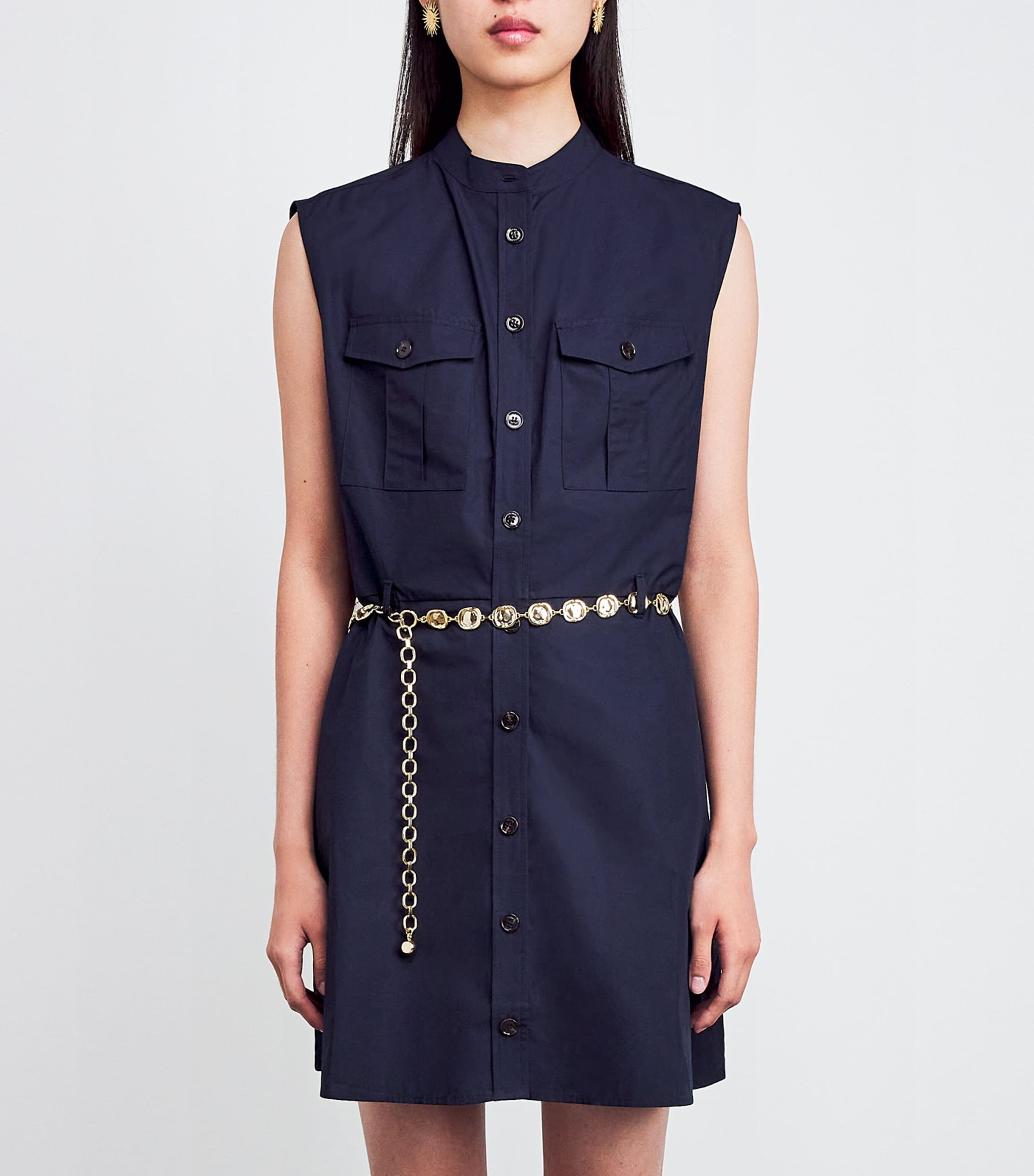 Pebble Chain Belt GOLD