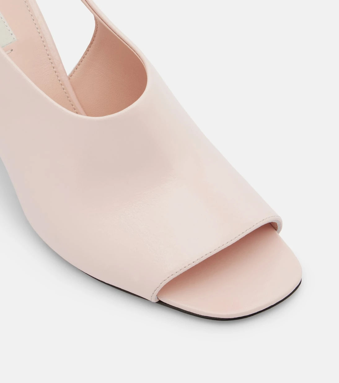 Toteme - Leather slingback sandals