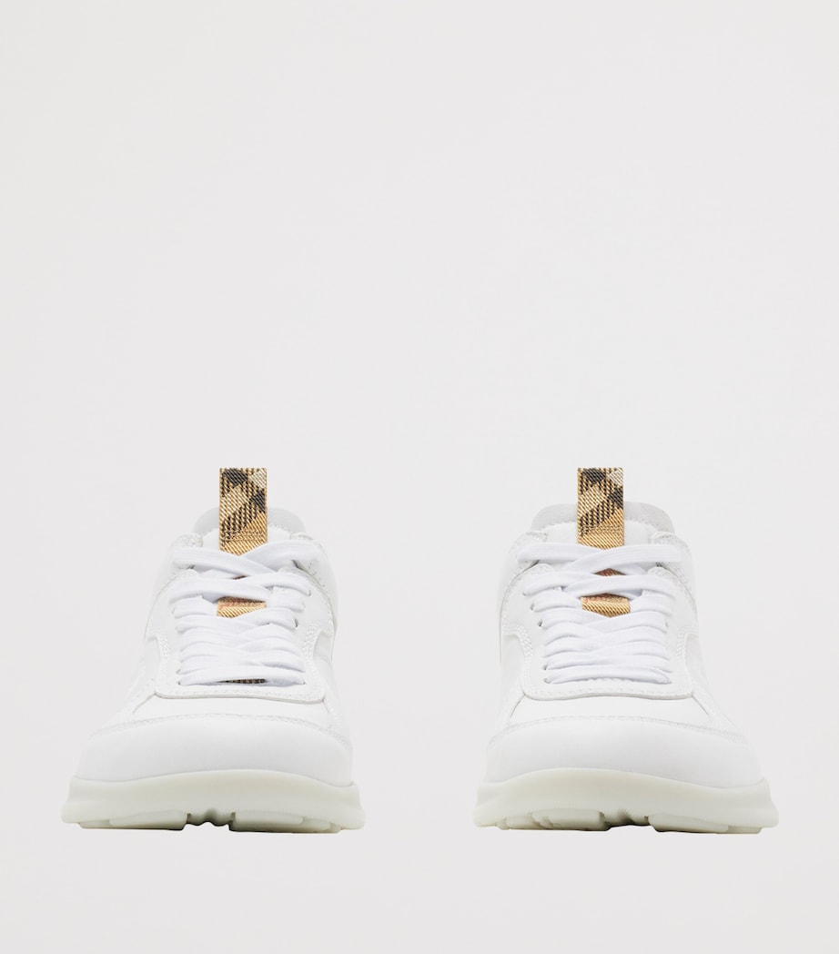 Leather Matrix Sneakers