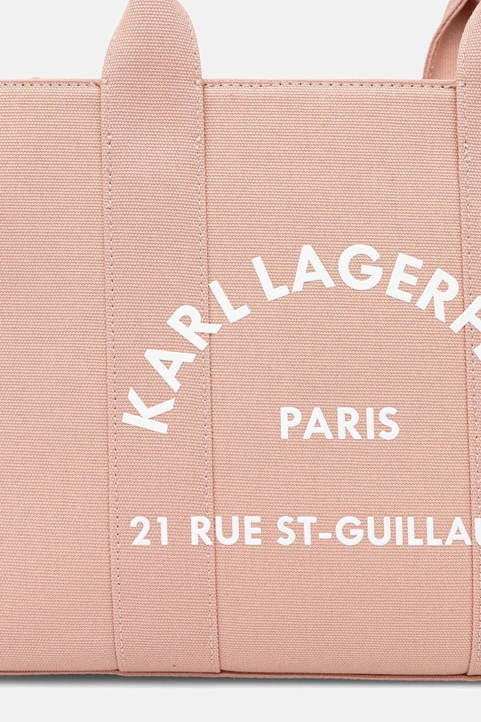 Karl Lagerfeld kadın pamuk tote çanta K/RSG