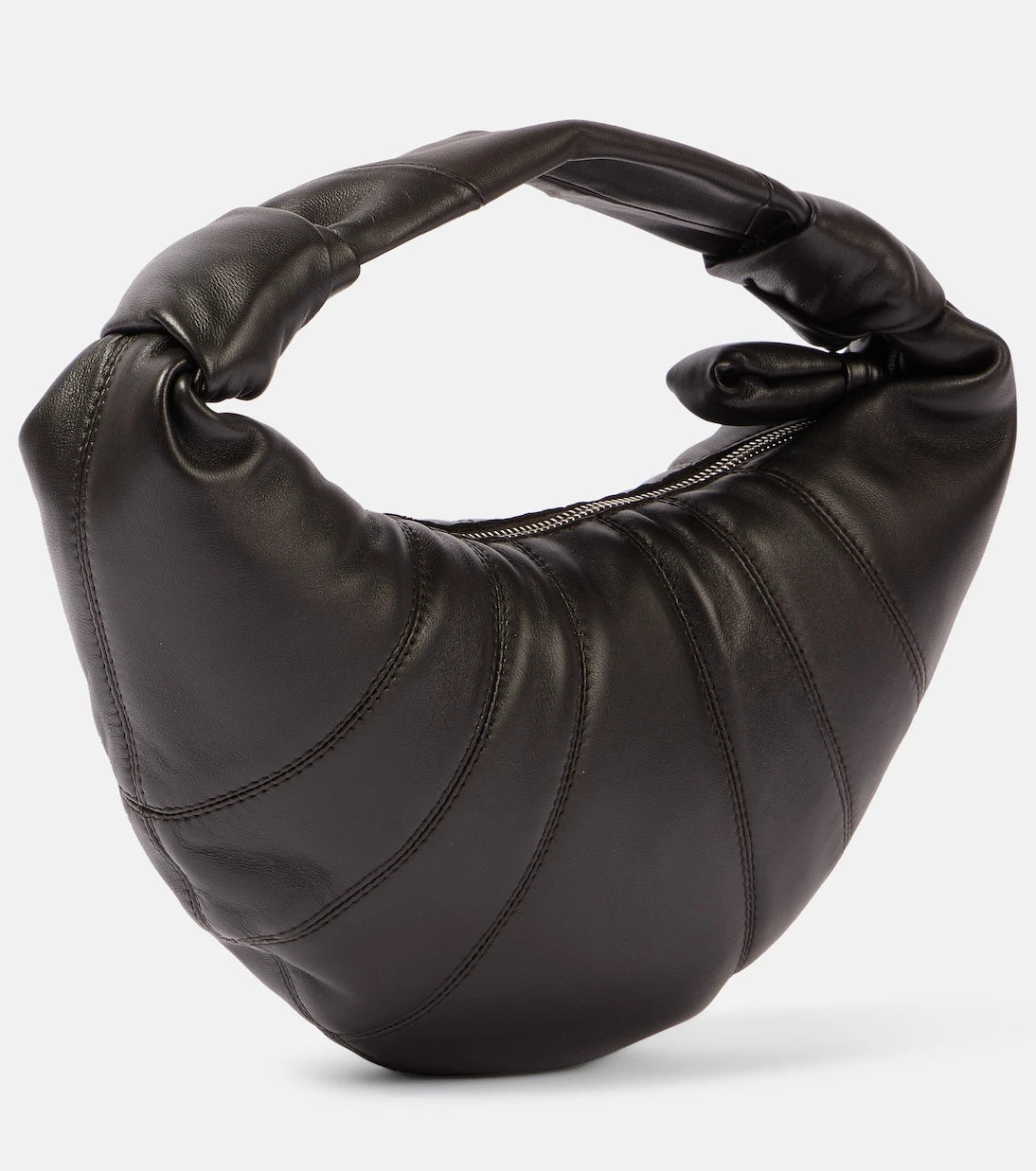 Lemaire - Fortune Croissant Mini leather shoulder bag