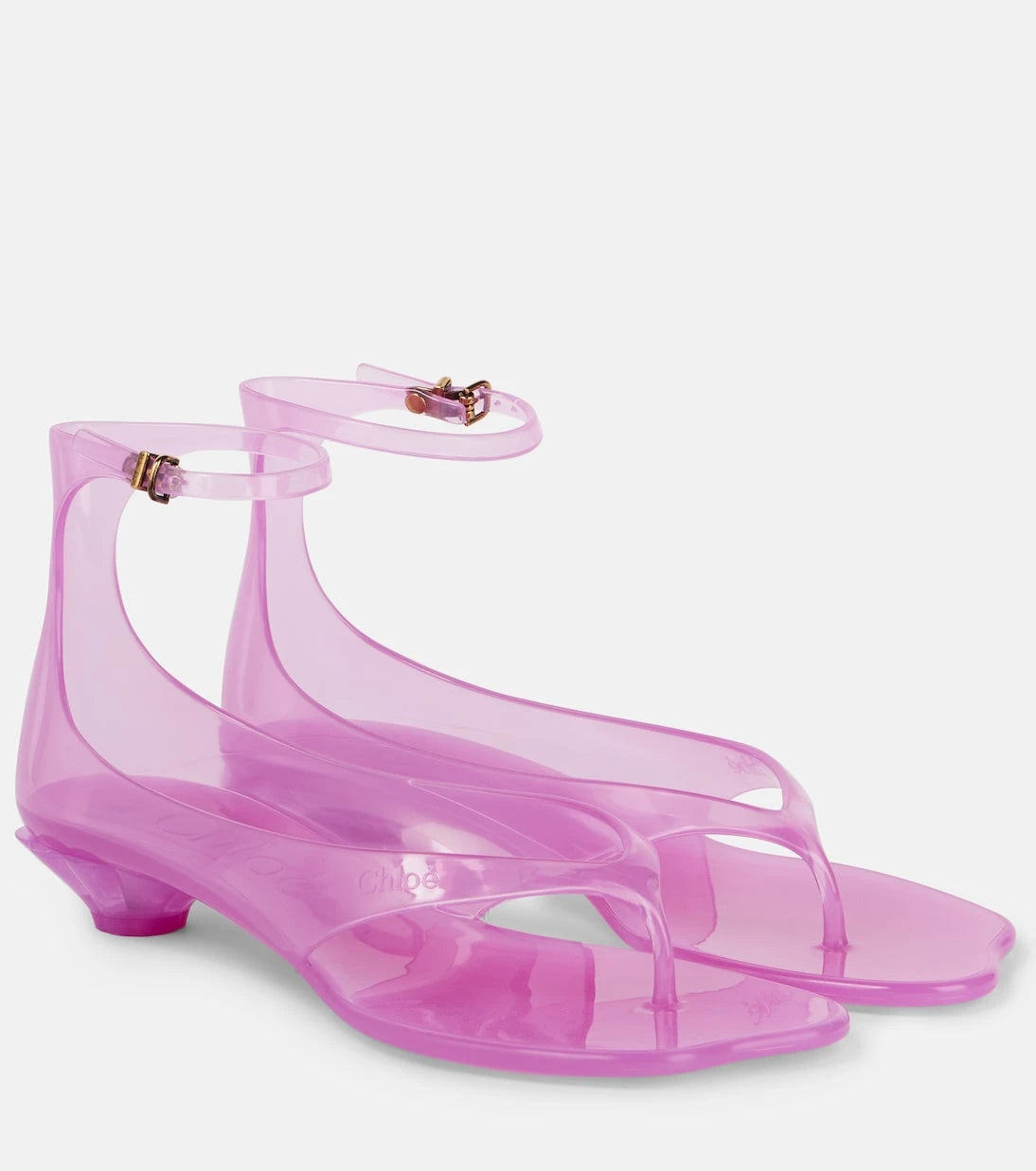 Chloé - Chloé Jelly thong sandals