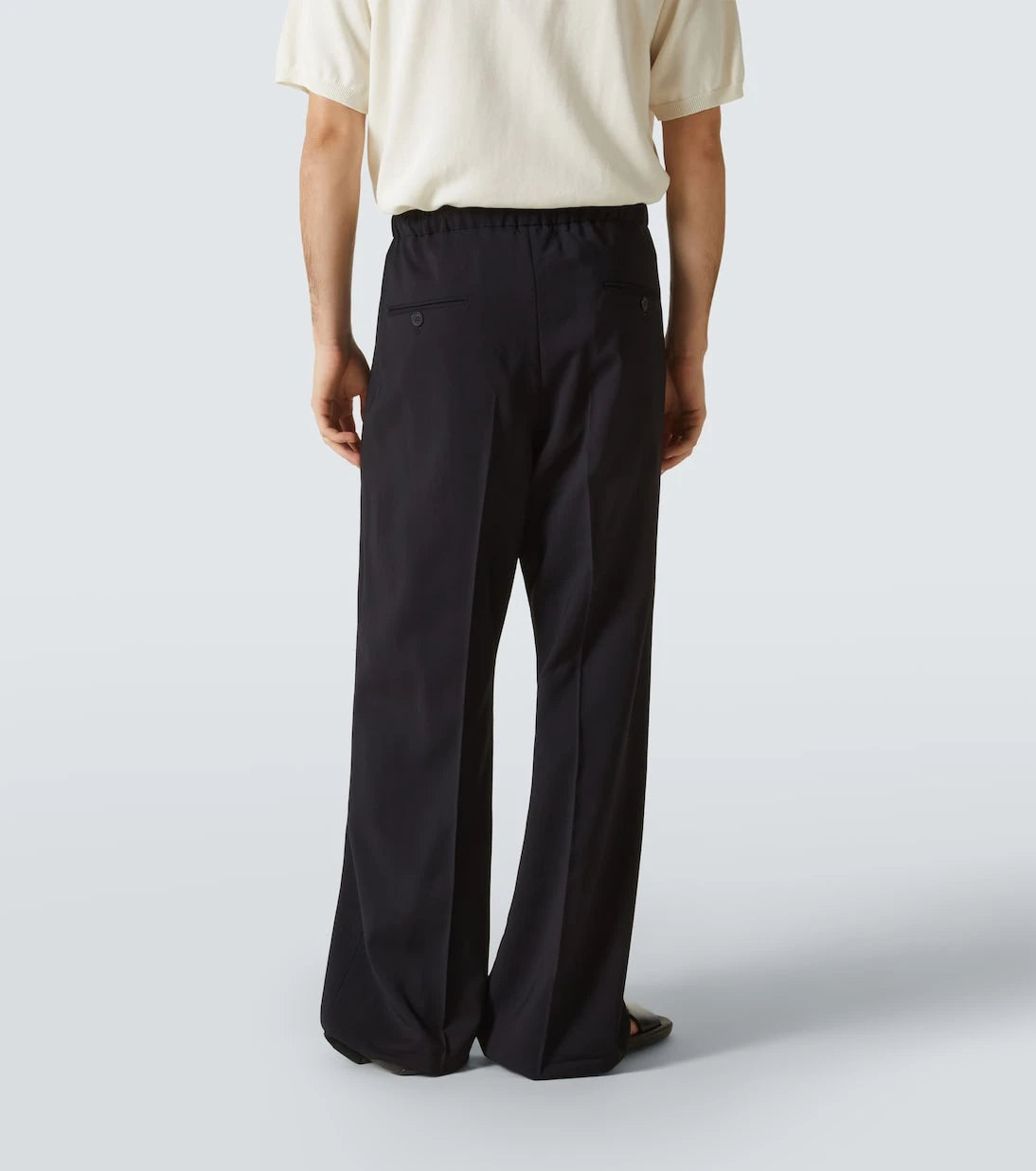 Plan C - High-rise wide-leg pants