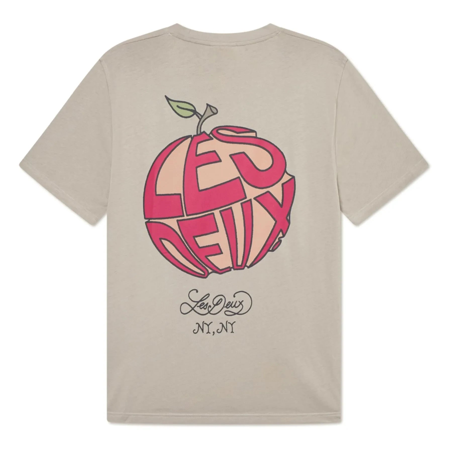 Les Deux - Orchard T-Shirt  | Dark Beige