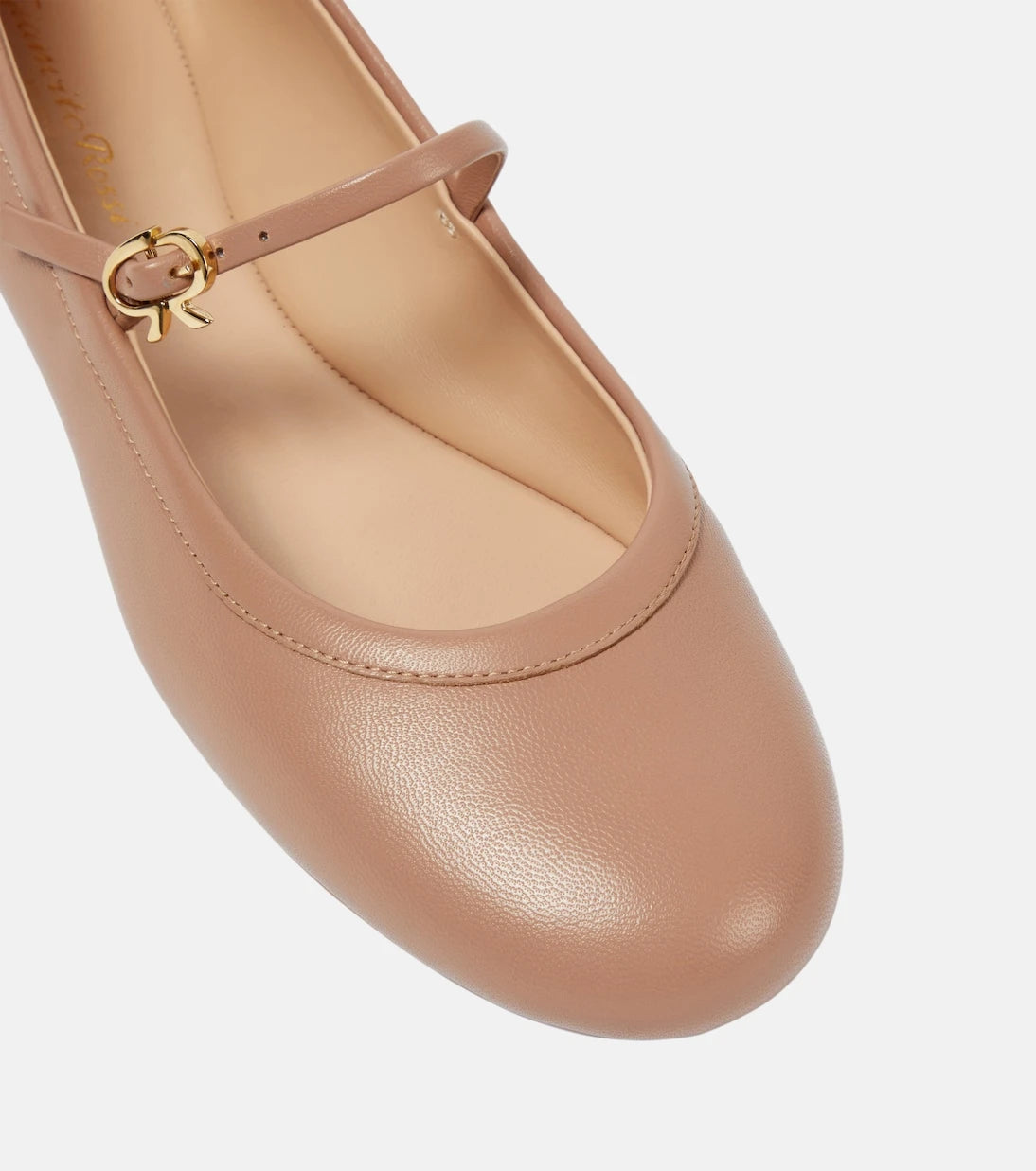 Gianvito Rossi - Carla leather ballet flats