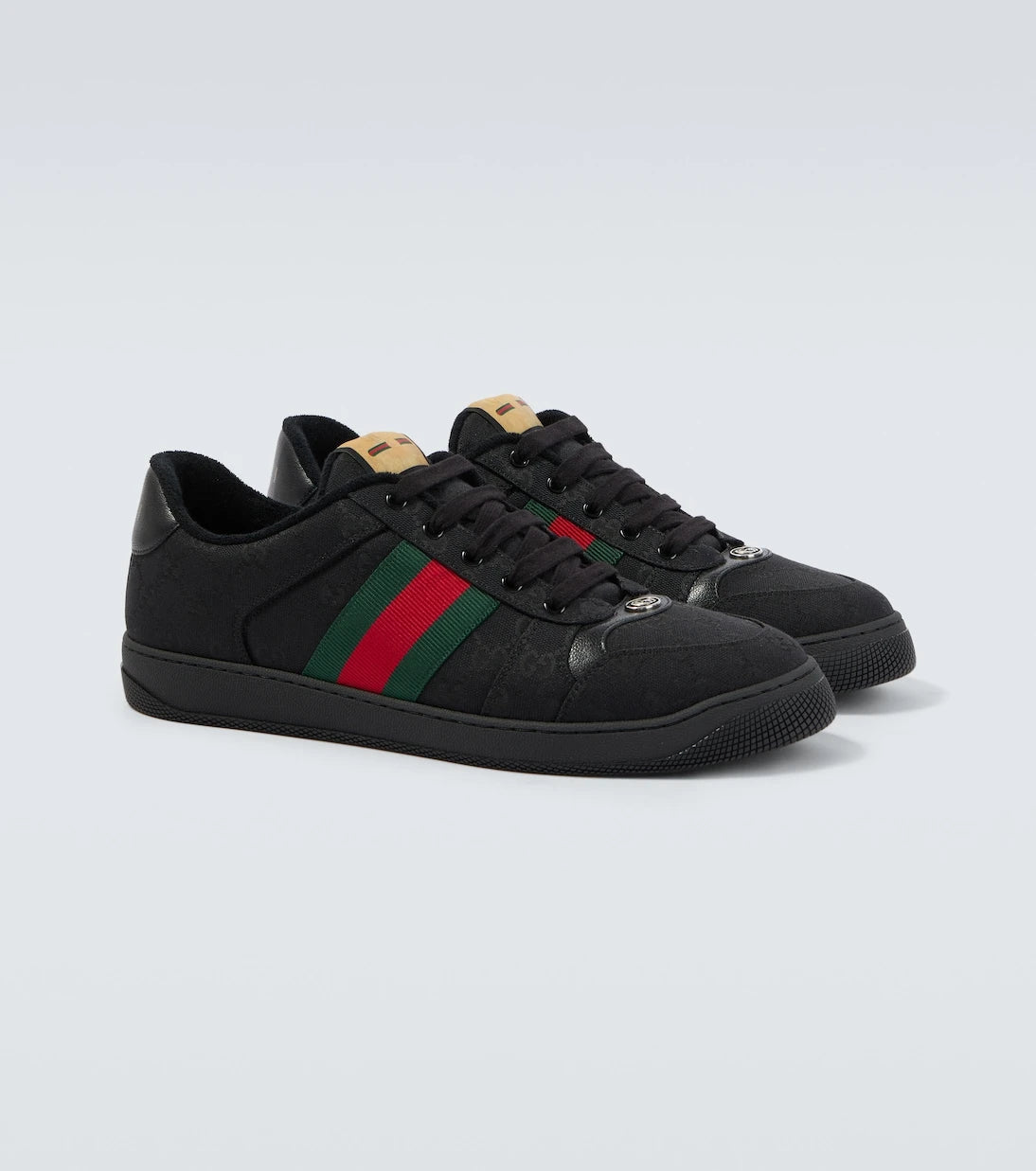 Gucci - حذاء سنيكرز سكرينر GG كانفاس