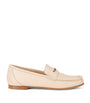 Beige Calfskin Loafers