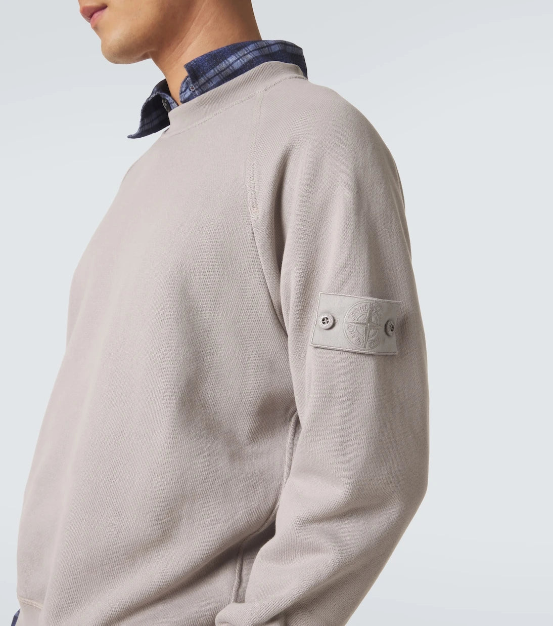 Stone Island - Compass cotton jersey sweatshirt