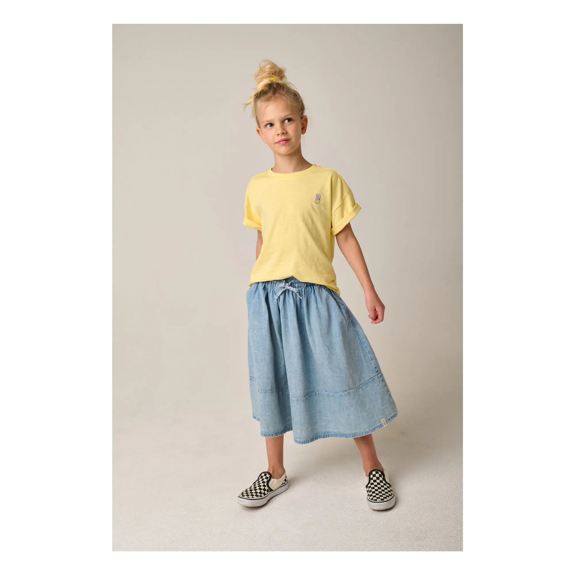 Tumble N'Dry - Denim Piron skirt | Washed blue