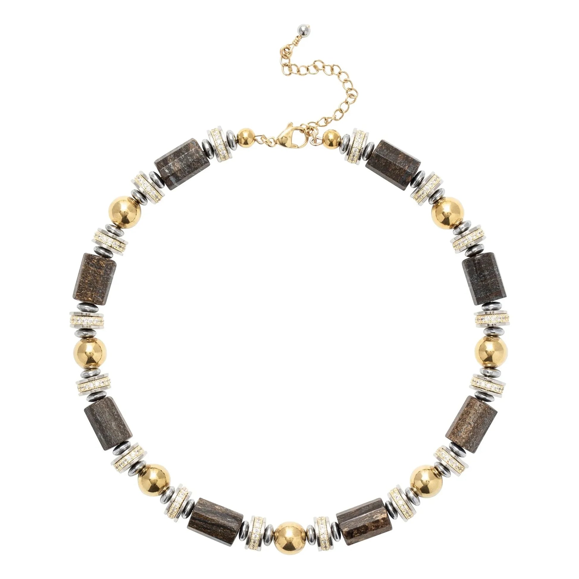 Sigal - Athena necklace | Brown