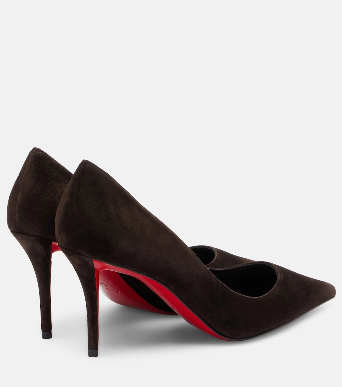 Christian Louboutin - Miss Z 80 suede pumps