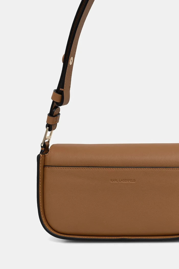 Karl Lagerfeld чанта crossbody дамска от кожа K/SIGNATURE