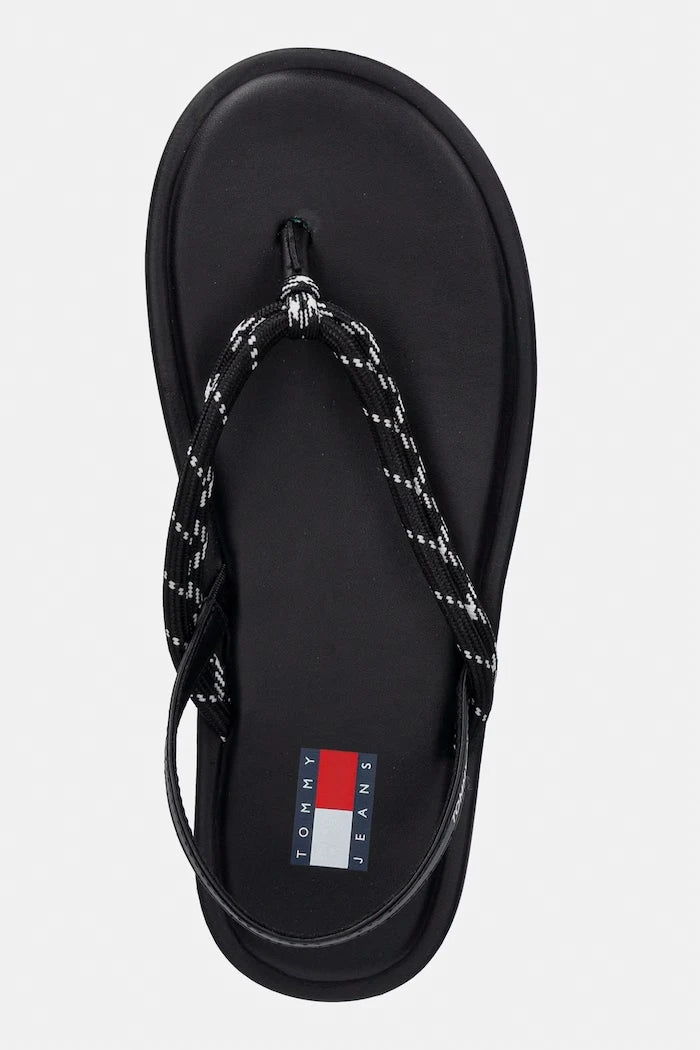 Tommy Jeans kadın sandalet TJW CASUAL ROPE SANDAL