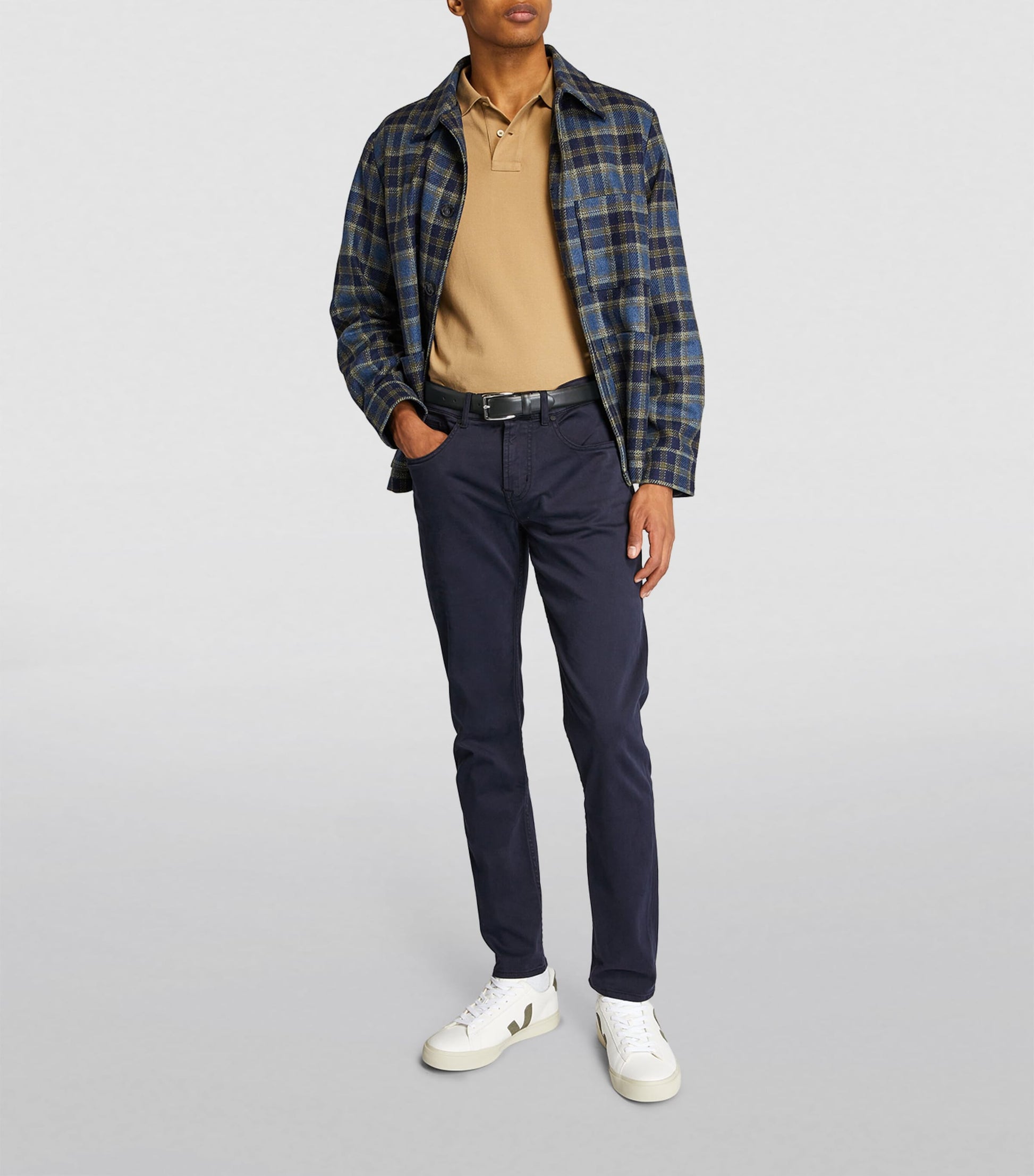 Polo Ralph Lauren Leather Harness Dress Belt