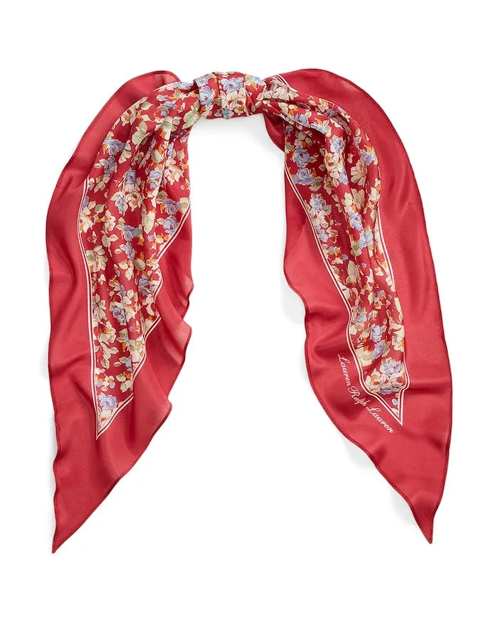 Lauren Ralph Lauren шал дамски от коприна