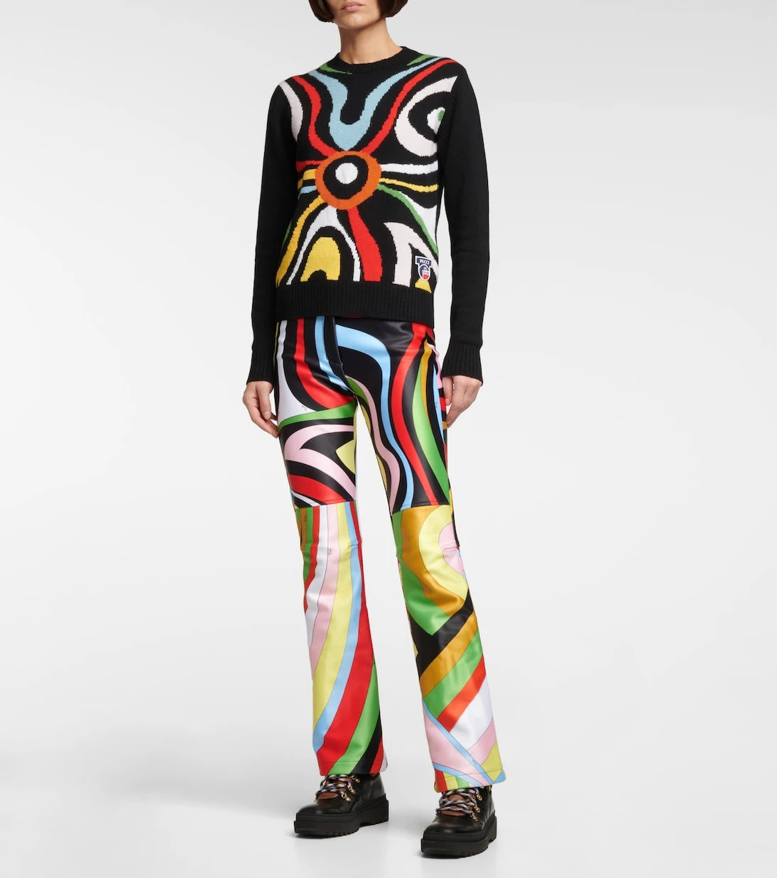 Pucci - x Fusalp Marmo wool sweater
