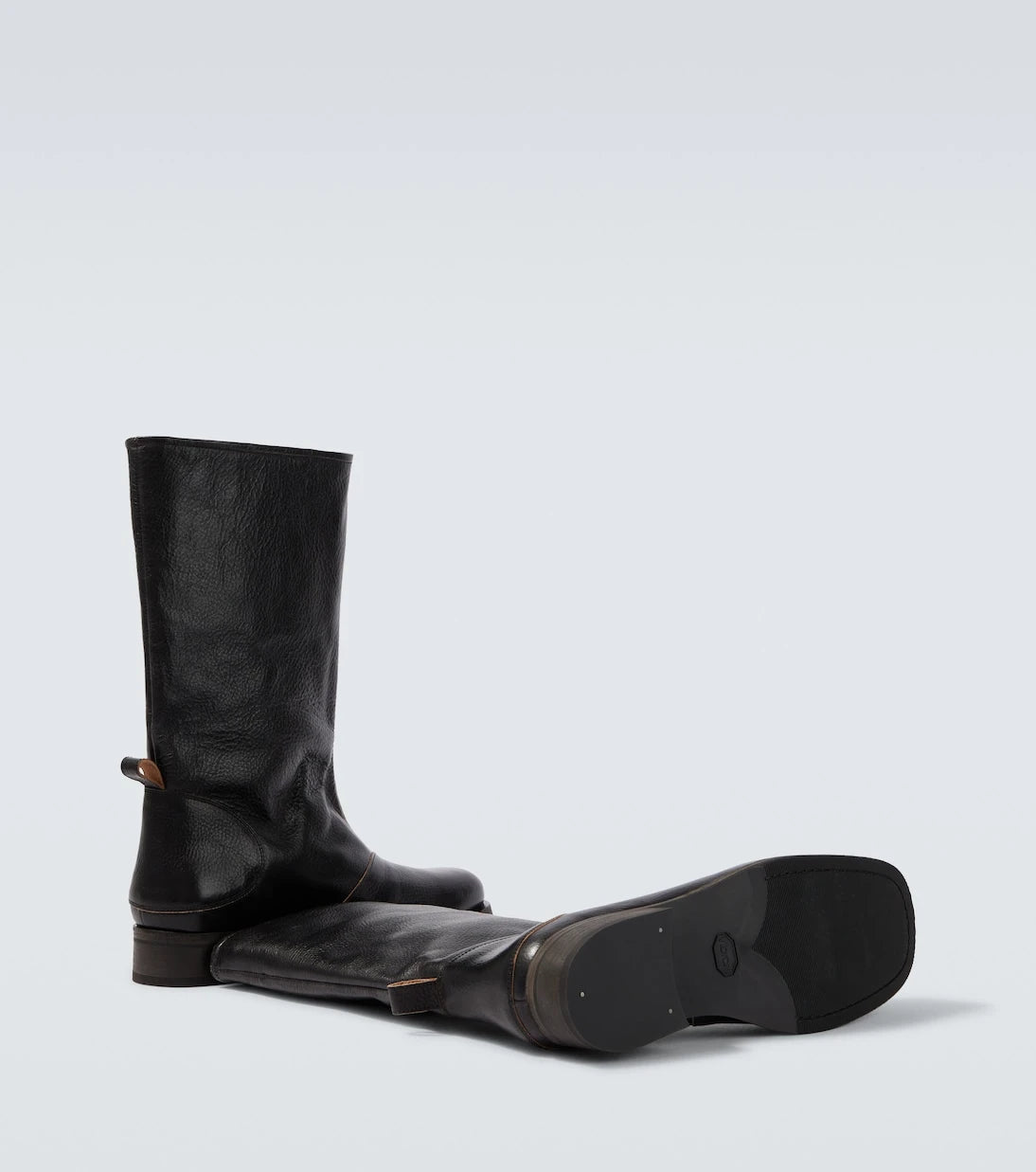 Our Legacy - Haul Camion leather mid-calf boots
