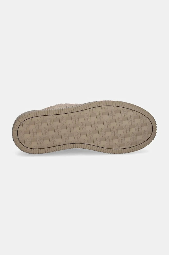 Велурени маратонки Calvin Klein Jeans CHUNKY CUPSOLE LOW SUEDE