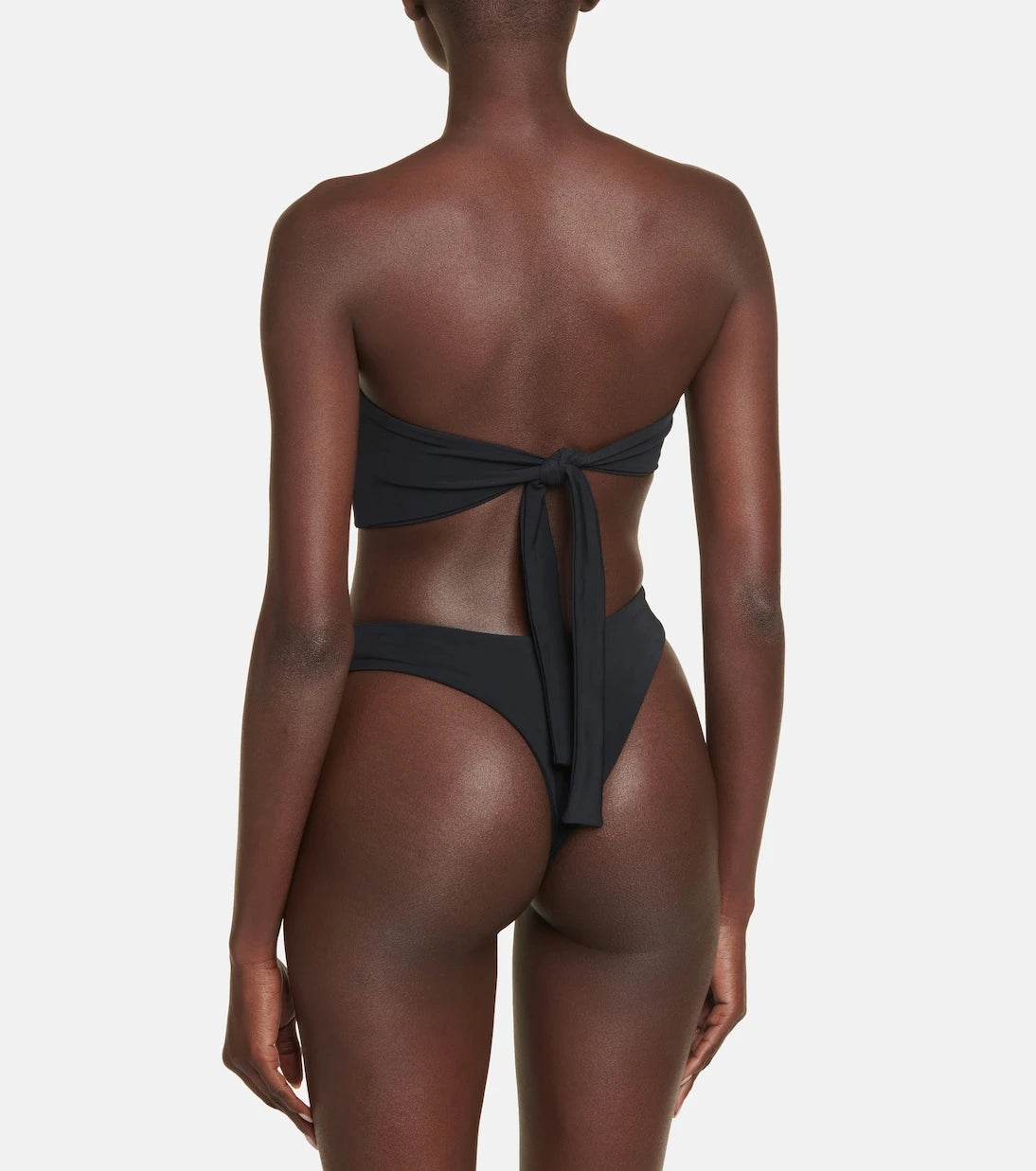 Louisa Ballou - Strapless cutout swimsuit
