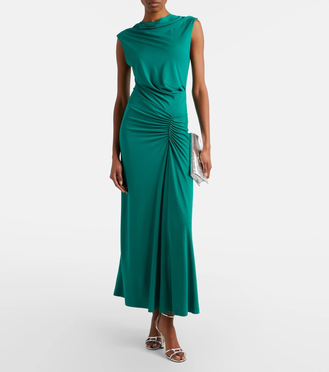 Simkhai - Acacia draped jersey maxi dress