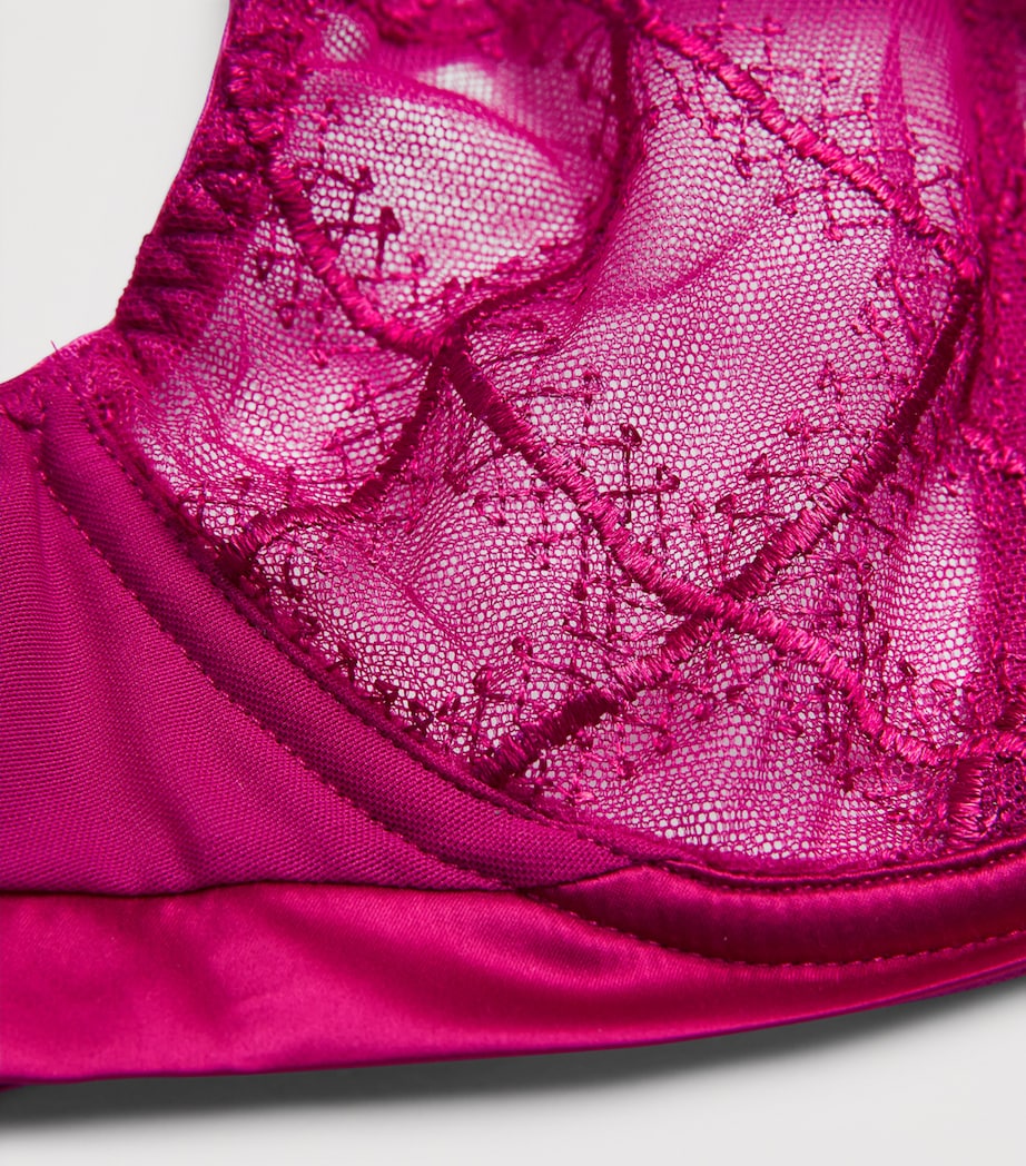 Maison Lejaby Purple Bold Full-Cup Bra