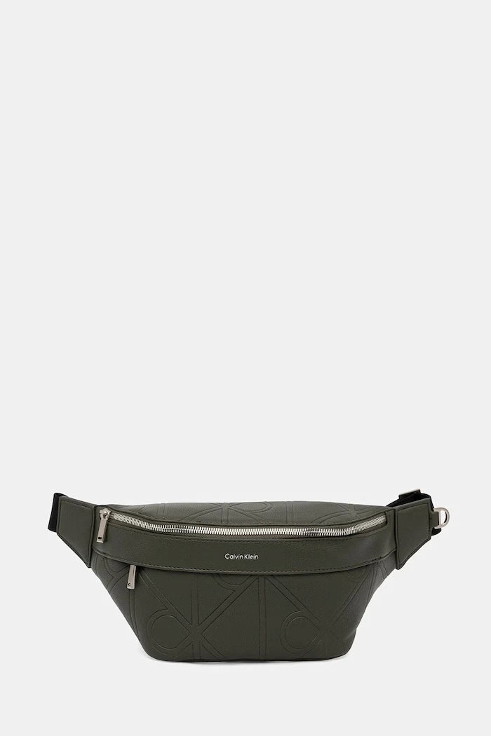 Calvin Klein Erkek Suni Deri Bel Çantası