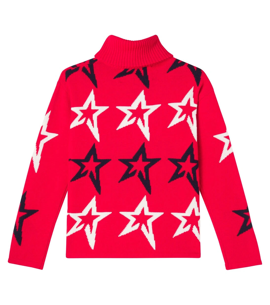 Perfect Moment Kids - Intarsia wool turtleneck sweater