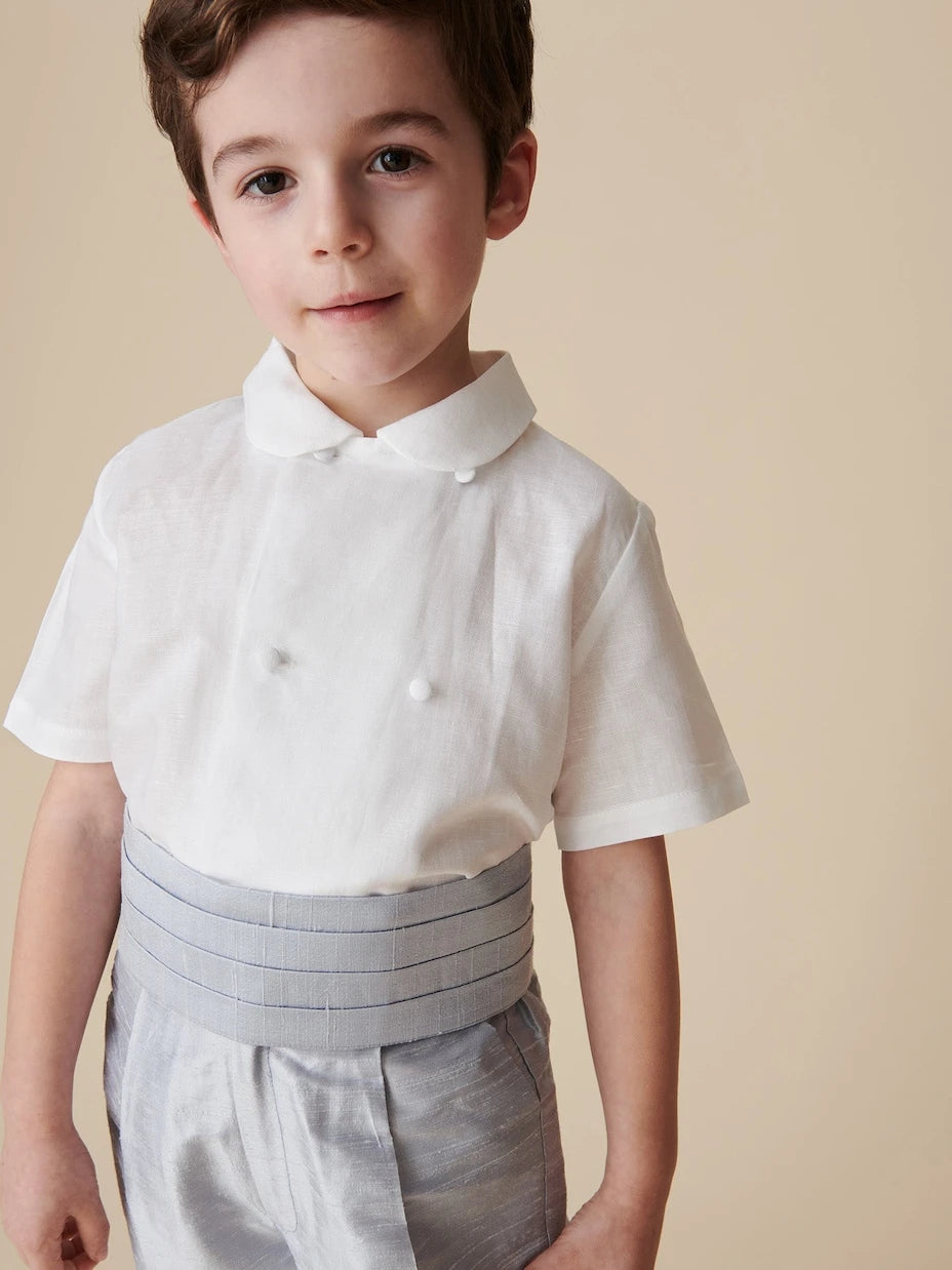 La Coqueta - Barba linen and cotton shirt