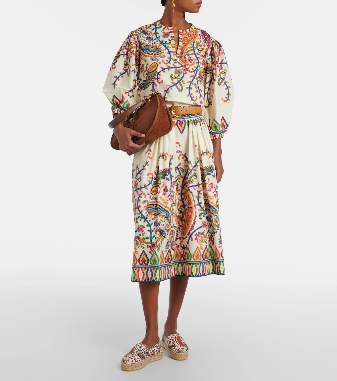 Etro - Paisley canvas espadrilles
