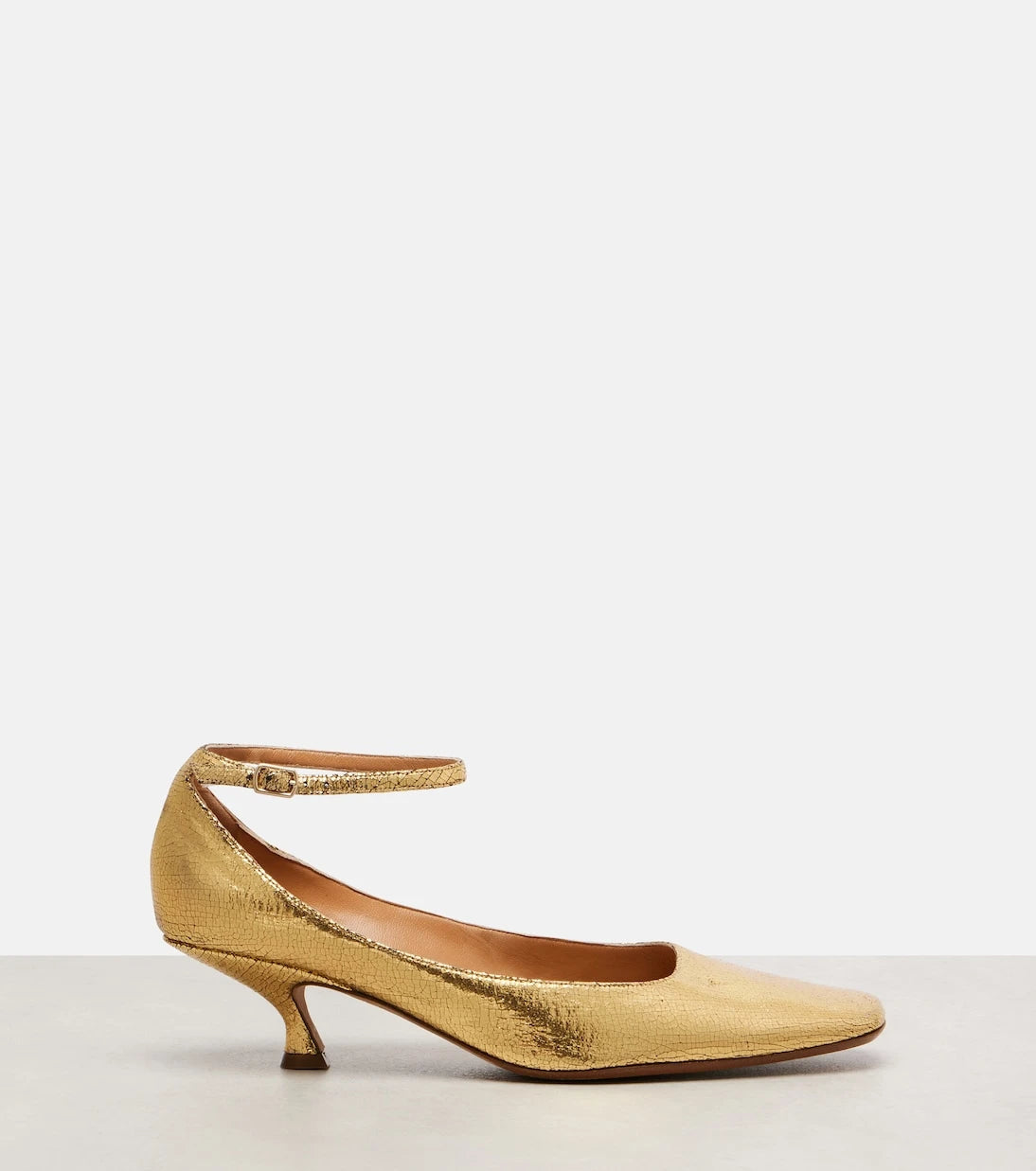 Calvin Klein Collection - Anna metallic leather pumps