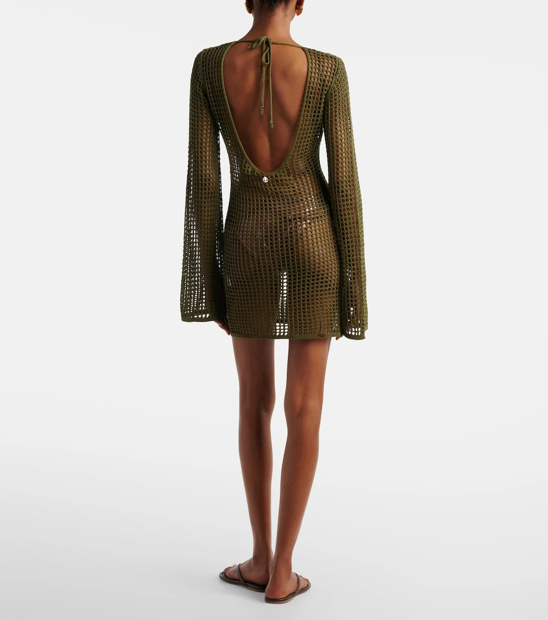 Bananhot - Serena open-knit minidress