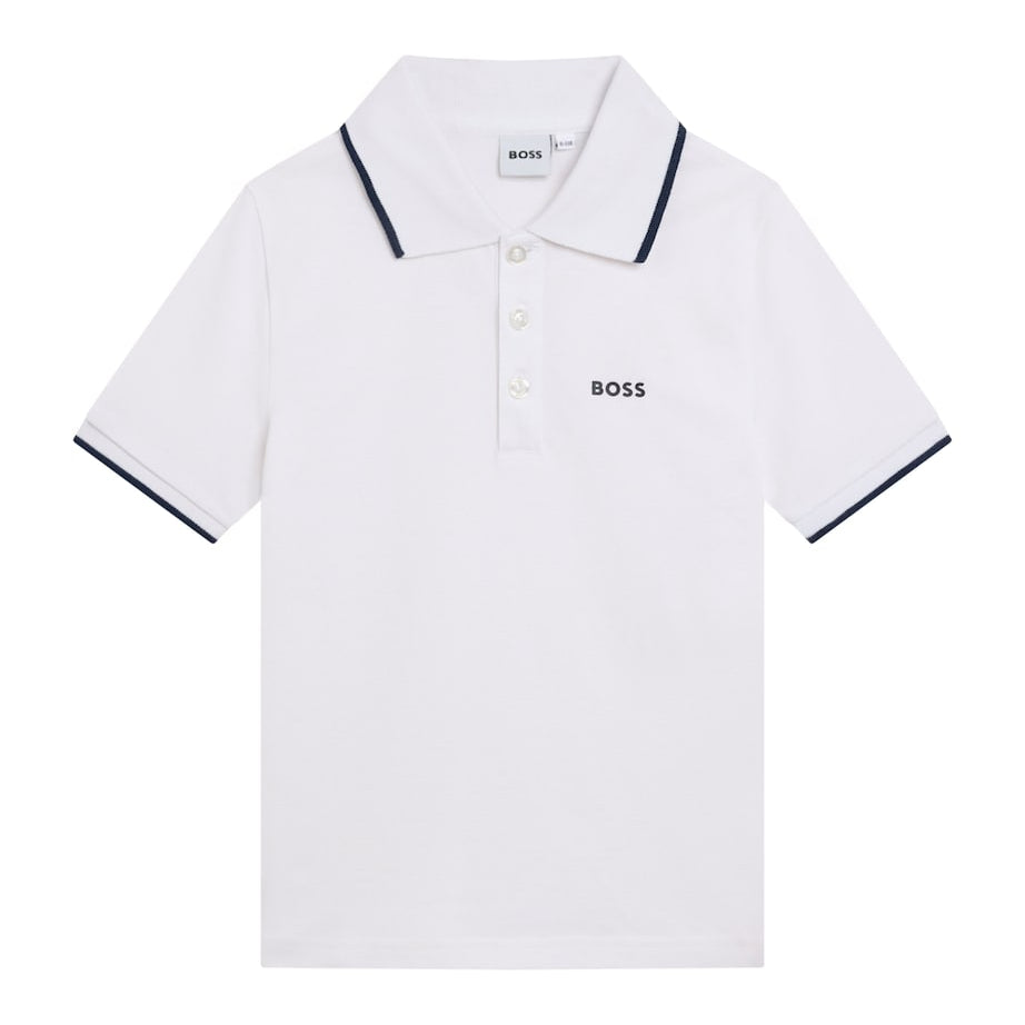 BOSS Kidswear Cotton Piqué Polo Shirt (4-14 Years)