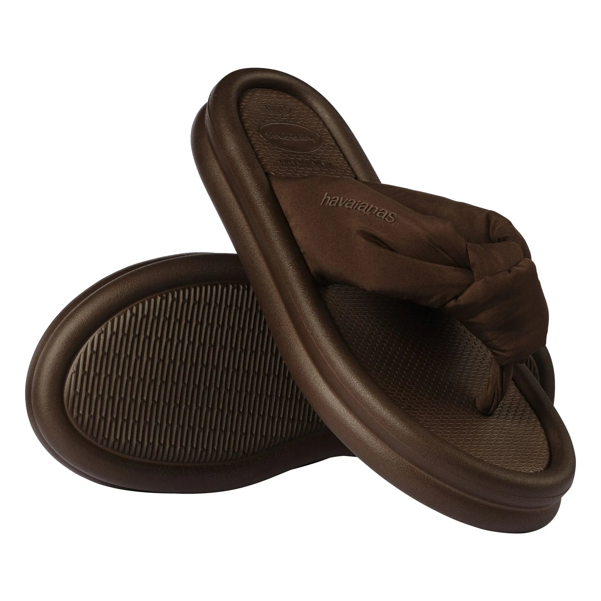 Havaianas - Over Puffed Up Flip Flops | Chocolate
